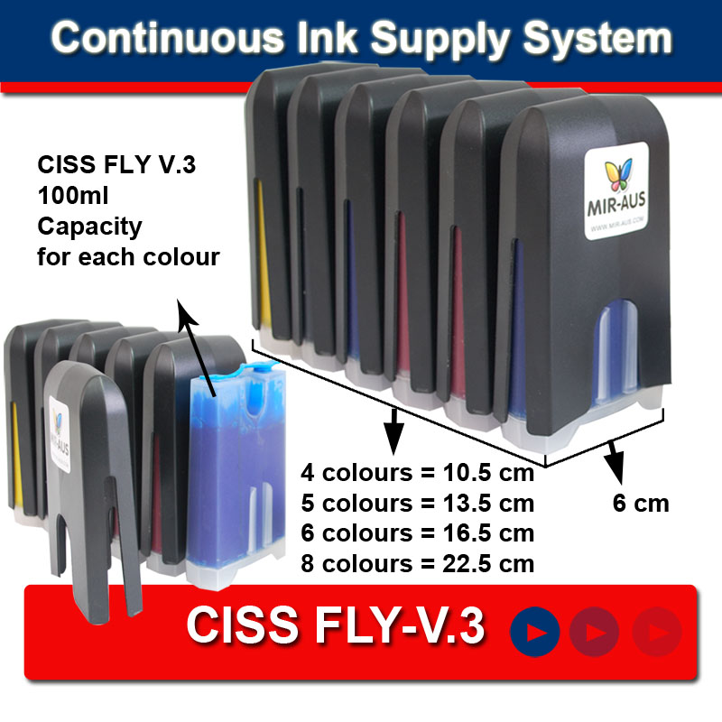 ( CIS ) CISS for Epson , Canon , HP and Brother Continuous Ink Supply Systems