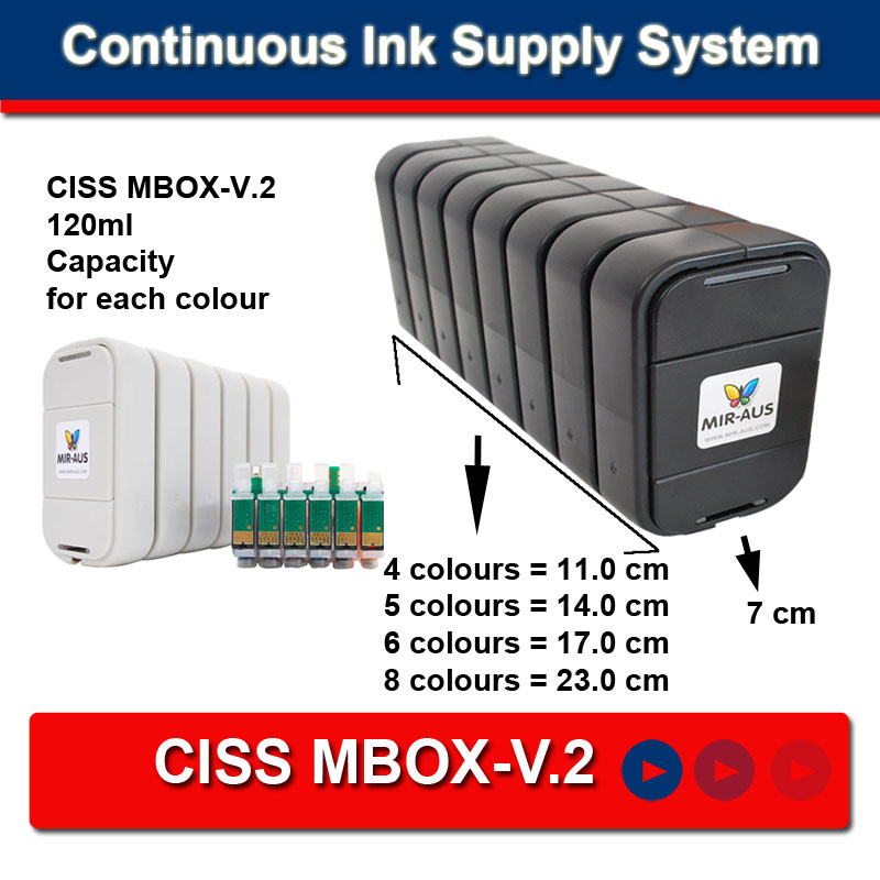 ( CIS ) CISS for Epson , Canon , HP and Brother Continuous Ink Supply Systems